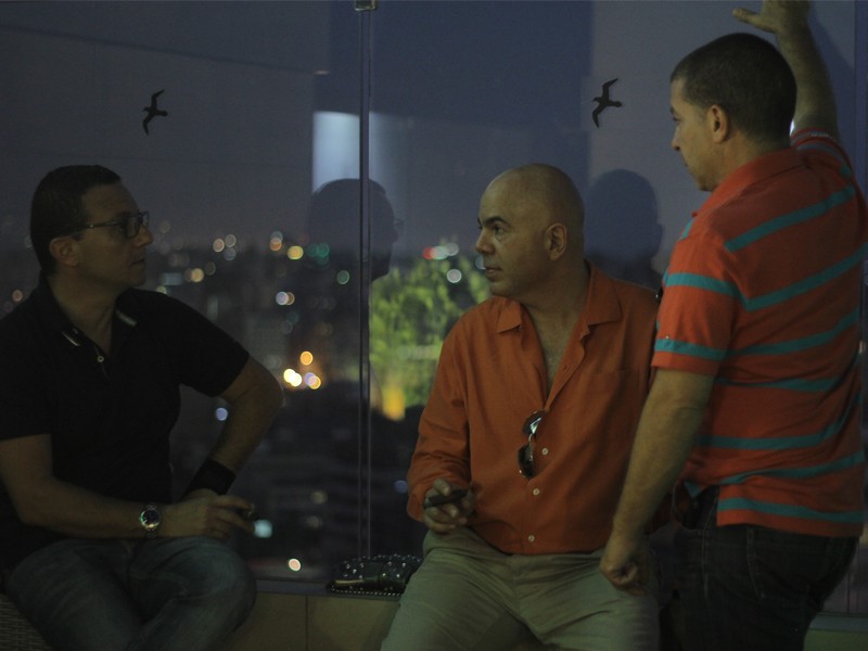 Sunset gathering at Citea Apart Hotel